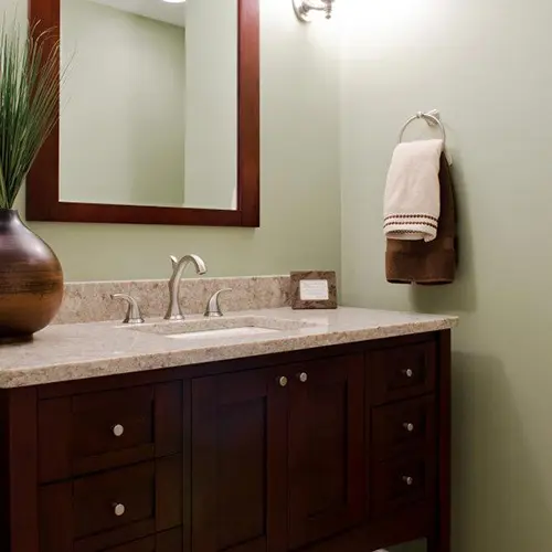 accessible kitchen cabinets with ergonomic layout